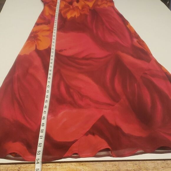 Karen Kane floral fully lined shift style dress size OX - Picture 8 of 11